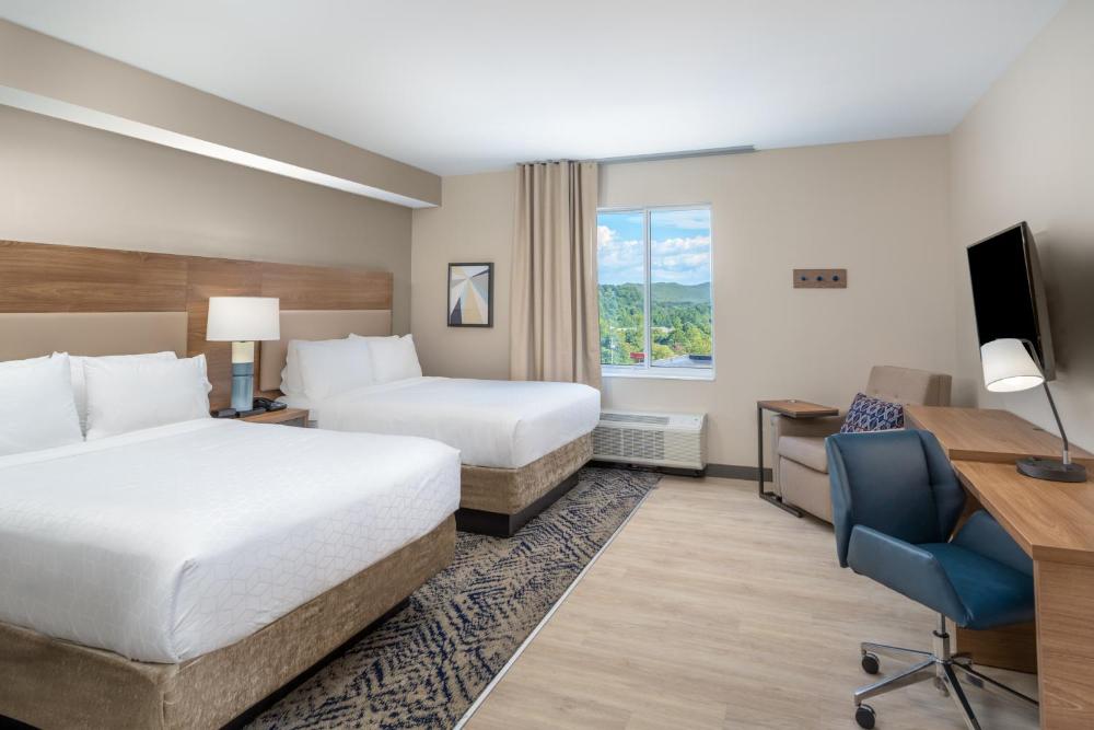 Queen Studio Suite with Two Queen Beds - Mountain View interior